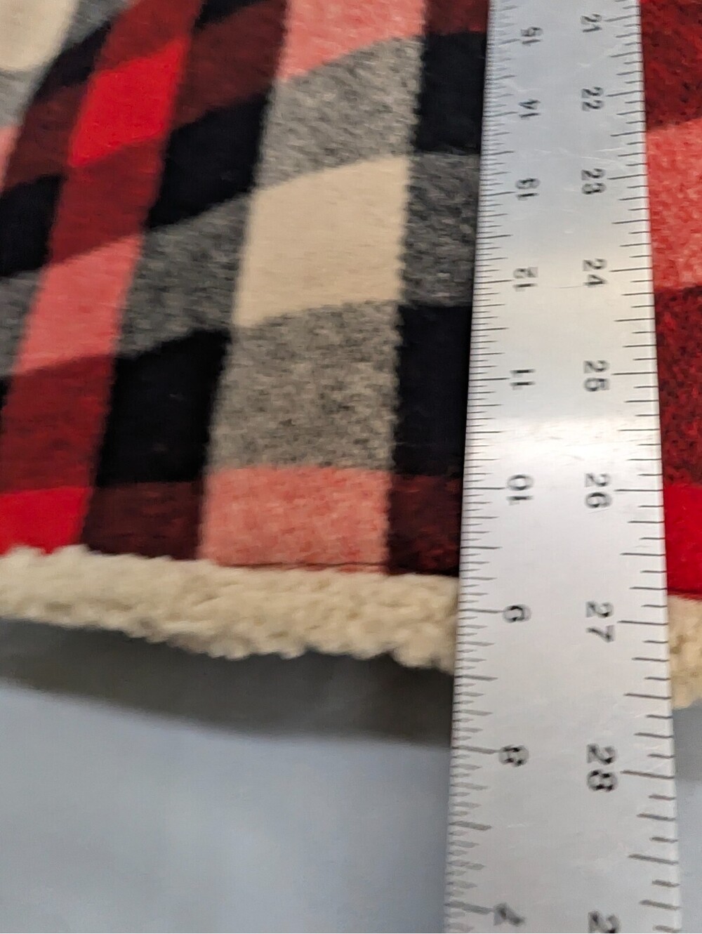Johnson Woolen Mills Fleece Lined Plaid Vest XL Vermont - Picture 6 of 6